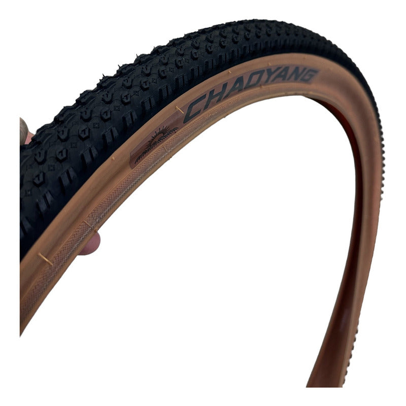 Neumático Chaoyang Victory Light Band, 29 X 2.20 Pulgadas, Color Marrón, Color Negro