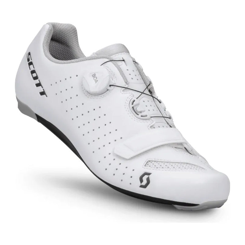 Zapatillas Ciclismo Scott Ruta Comp Cierre Boa Originales Blanco Lisa 45 Eu