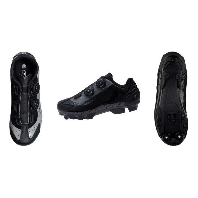 Zapatillas Ciclismo Gw Dark Side Bicicletas Ruta Doble Atop