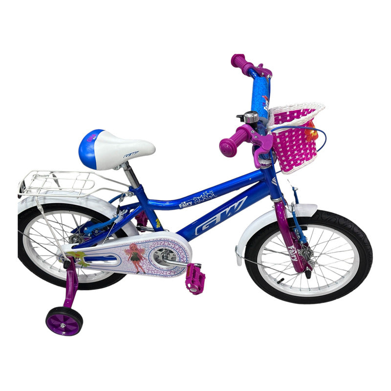Bicicleta Gw Fairy Rin 16  Niña 4-6 Años Vbrake 2024