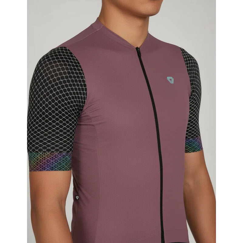Jersey Ciclismo Gw Manga Corta Shore Mtb Ruta Mauve S