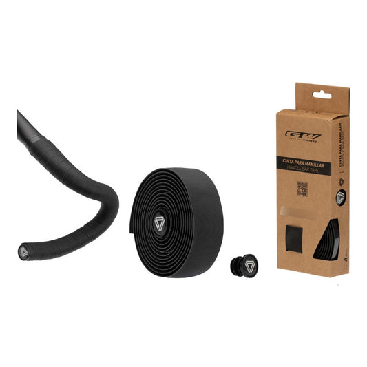 Cinta Manubrio Bicicletas Ruta Gw Natural Texture  Negro Natural