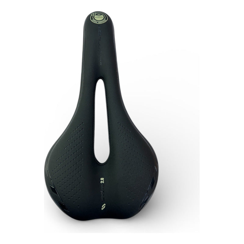 Sillín Bicicleta Stl Snake 2.0 Memory Foam Mtb Ruta Negro 27 Cm 14.5 Cm