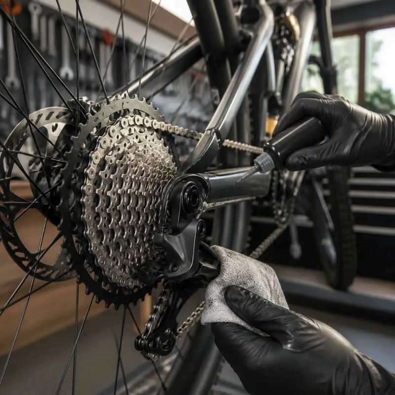 Cassette + Cadenilla Bicicleta Gw 12v 11-50 Plateado