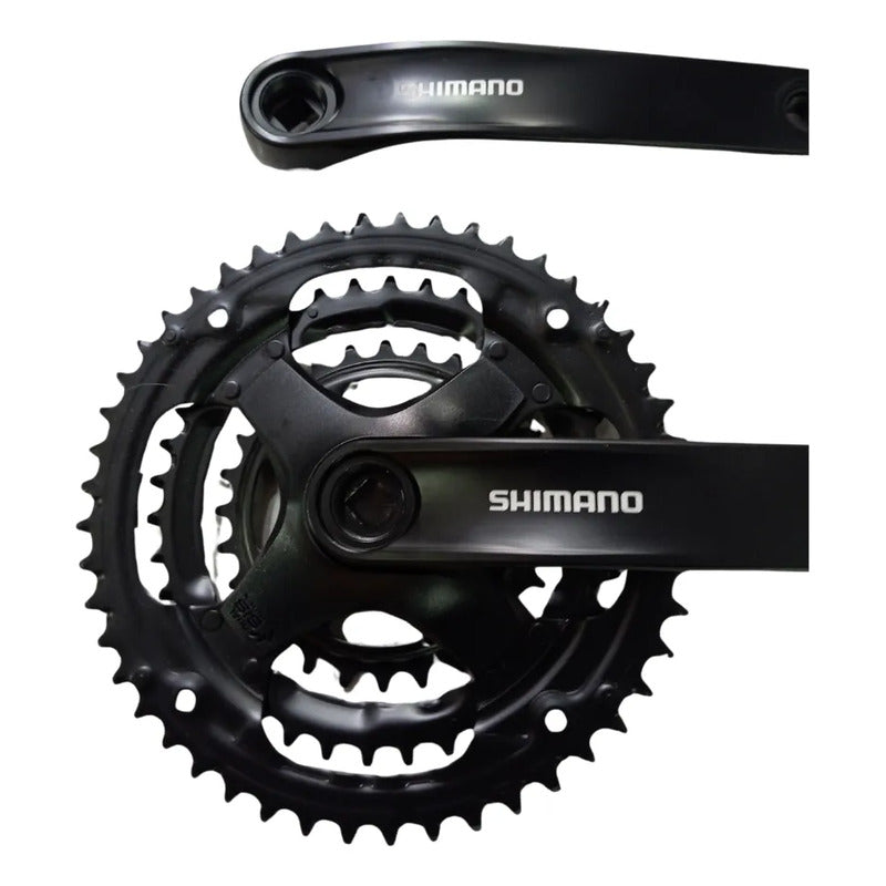 Plato Shimano Fc-ty301 48x38x28t 6-7-8v Negro