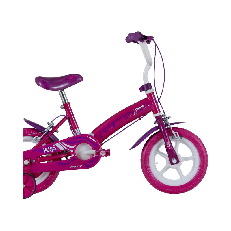 Bicicleta Rin 12 Gw Bugs Niño Niña Ruedas Auxiliares
