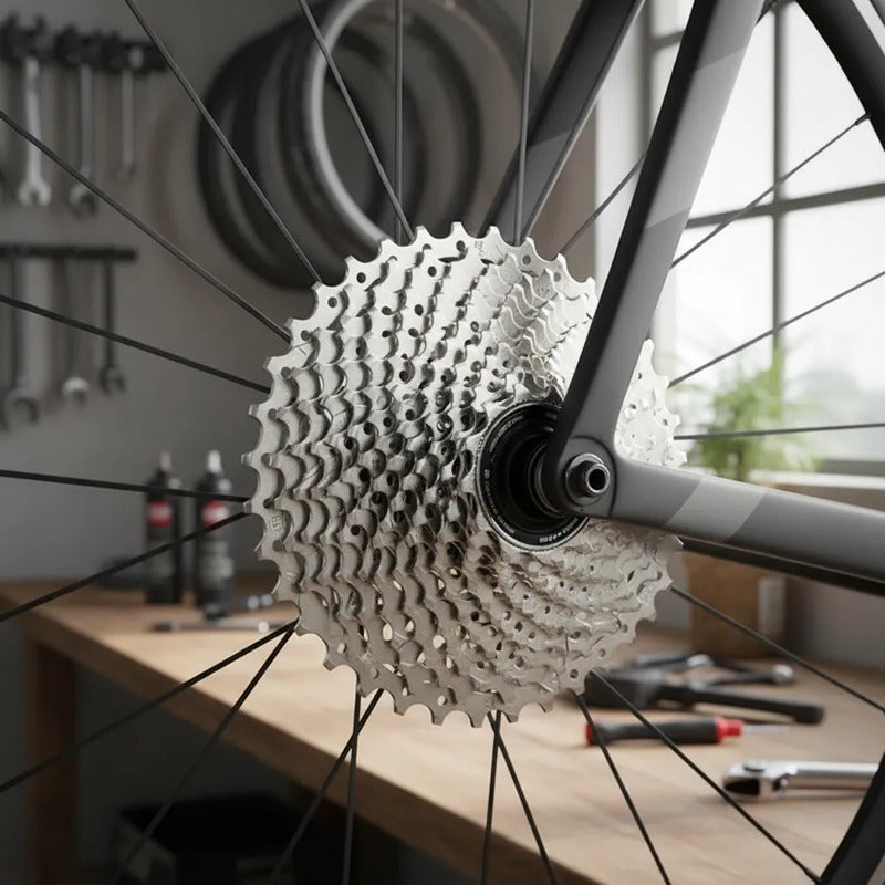 Cassette Pacha + Cadenilla Shimano 11 Velocidades 105 Plateado 11 32