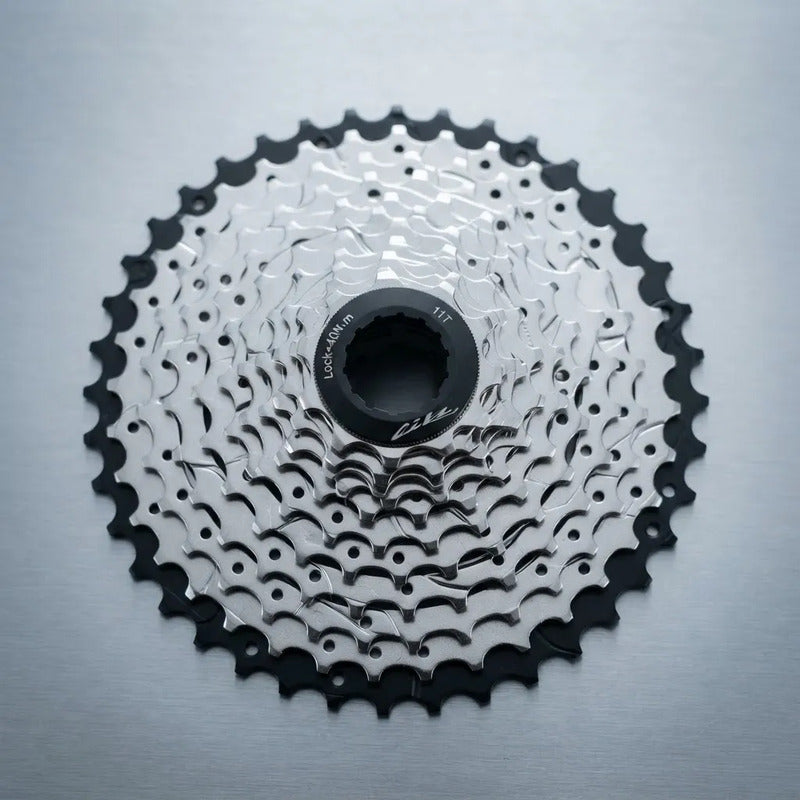 Cassette + Cadenilla Gw Bicicleta Mtb 11v Plata 11-42