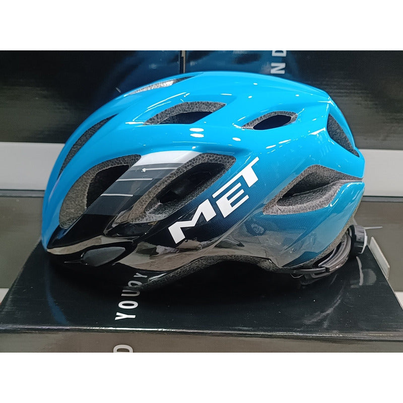 Casco Bicicleta Met Idolo Luz Original Ciclismo Ruta Mtb
