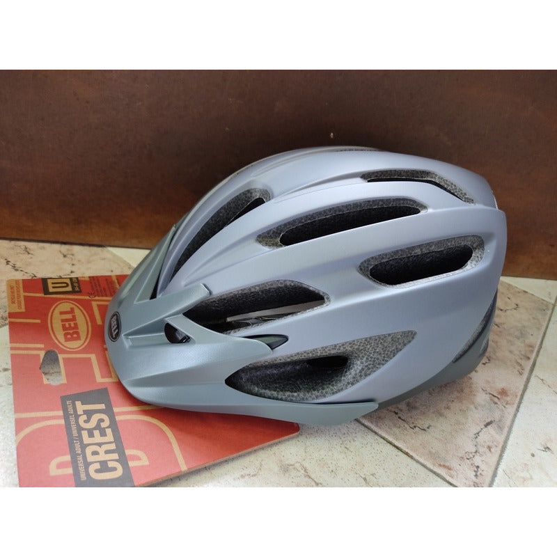 Casco Bell Crest Original Bicicletas De Ruta Mtb + Luz