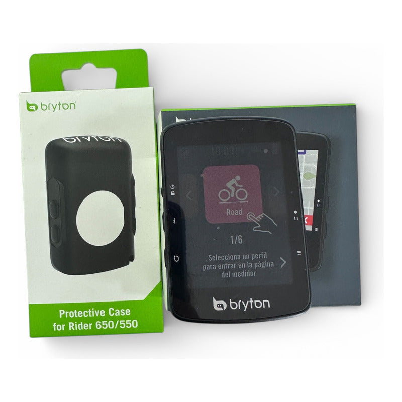 Ciclo Computador Bryton Rider 650 Gps Mapas Negro