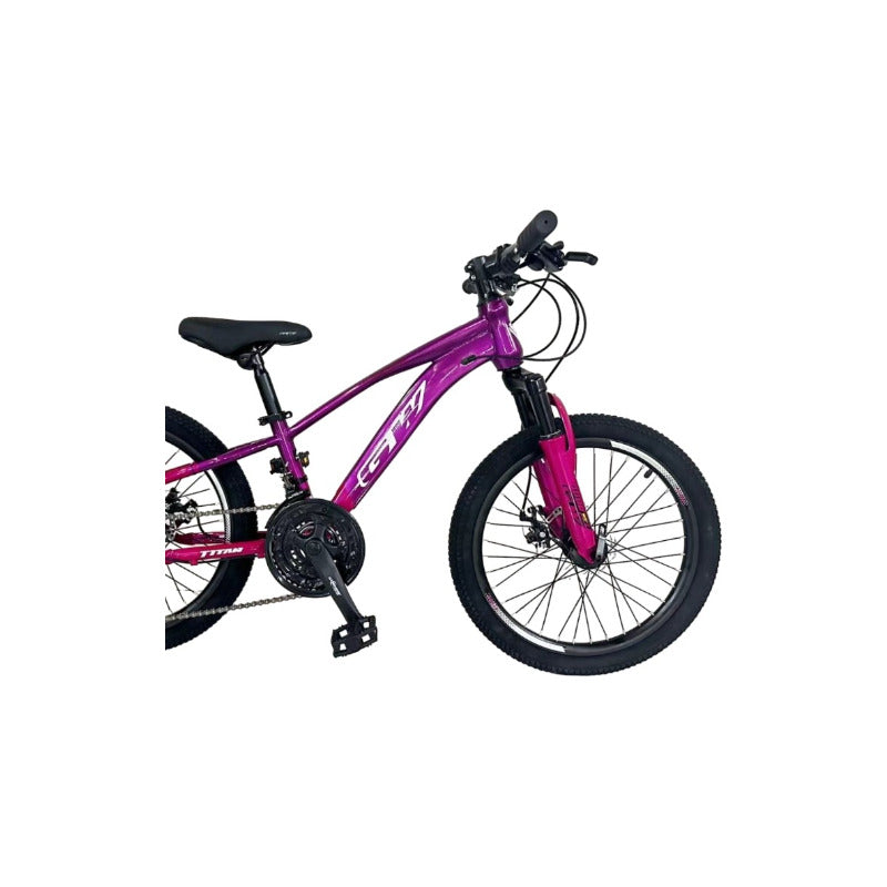Bicicleta Titan Gw Freno De Disco Rin 20 Niña Niño