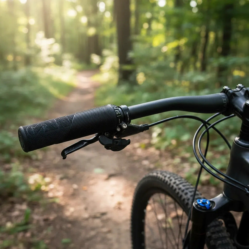 Puños Grips Mtb Slick Rock Performance 130x32mm Pro Negro