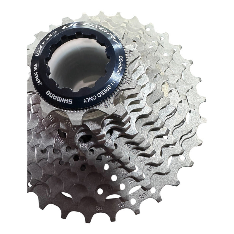 Pacha Cassette Bicicleta Ruta Ultegra R8000 11v 11-32 Plata 11 32