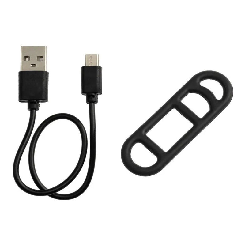 Luz Trasera Gw Bicicleta Federal Negra