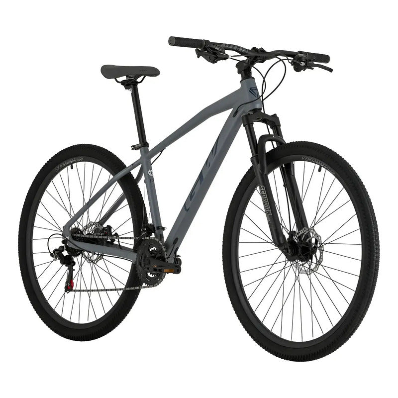 Bicicleta Gw Rin 29 Scorpion Aluminio Freno De Disco 7v Gris Metalico Mate 17