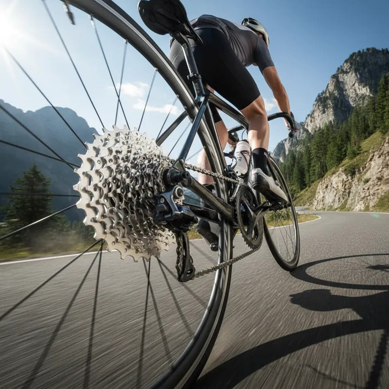Cassette Pacha + Cadenilla Shimano 11 Velocidades 105 Plateado 11 32