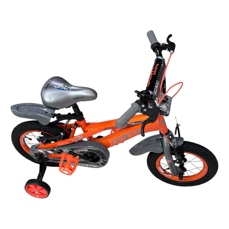 Bicicleta Infantil Gw Super Hero Niño Rin 12