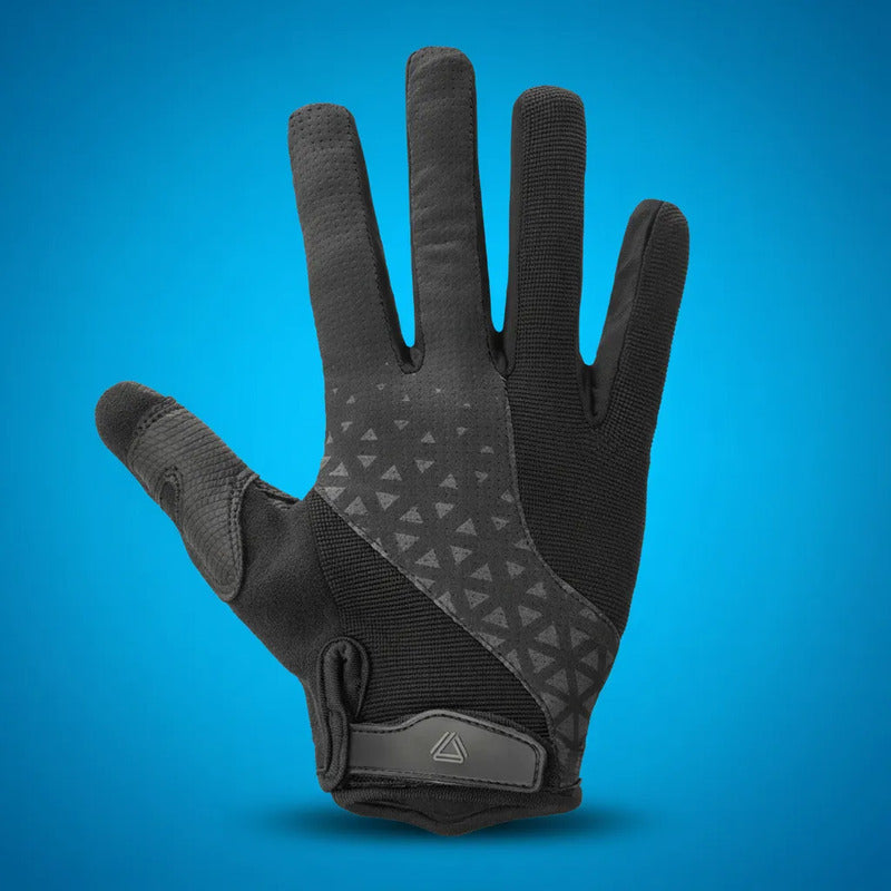 Guantes Ciclismo Mtb Ruta Largo Gw Flow Negro-gris S
