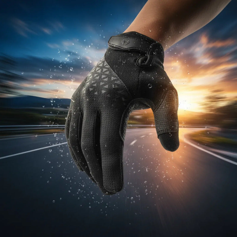 Guantes Ciclismo Mtb Ruta Largo Gw Flow Negro-gris S