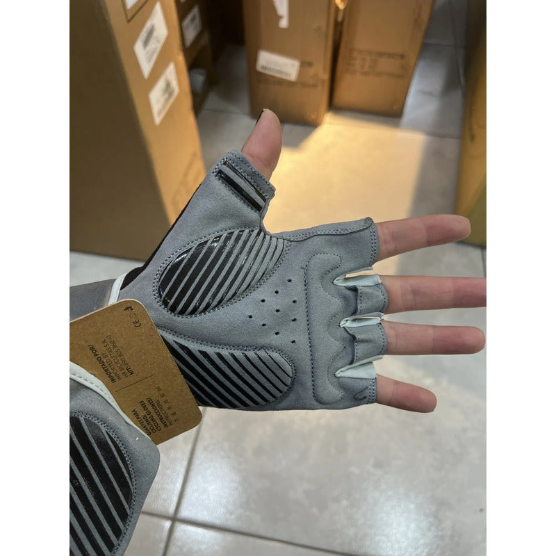 Guantes Gw Original Ciclismo Gira Mtb Y Ruta Comodos Negro Gris S
