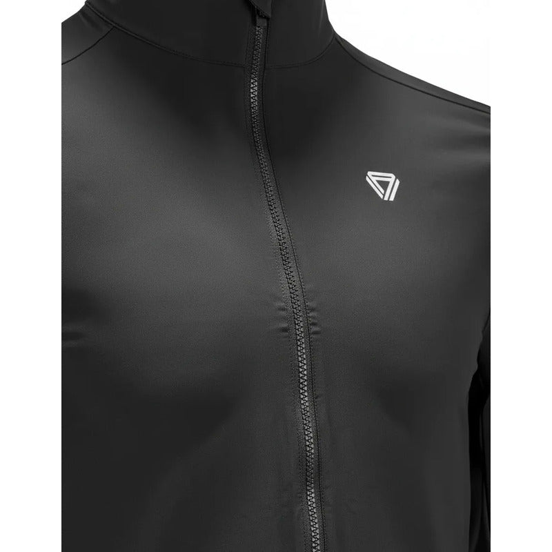 Chaqueta Ciclismo Mtb Ruta Gw Lane Cortavientos Negro L Lisa