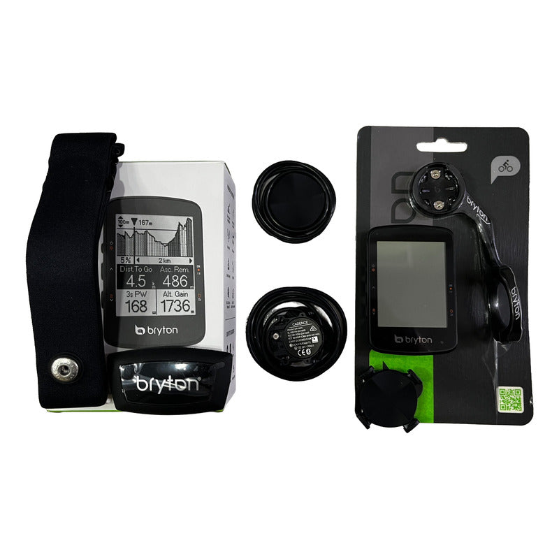 Ciclocomputador Bryton Rider 460d+ Sensores Kit
