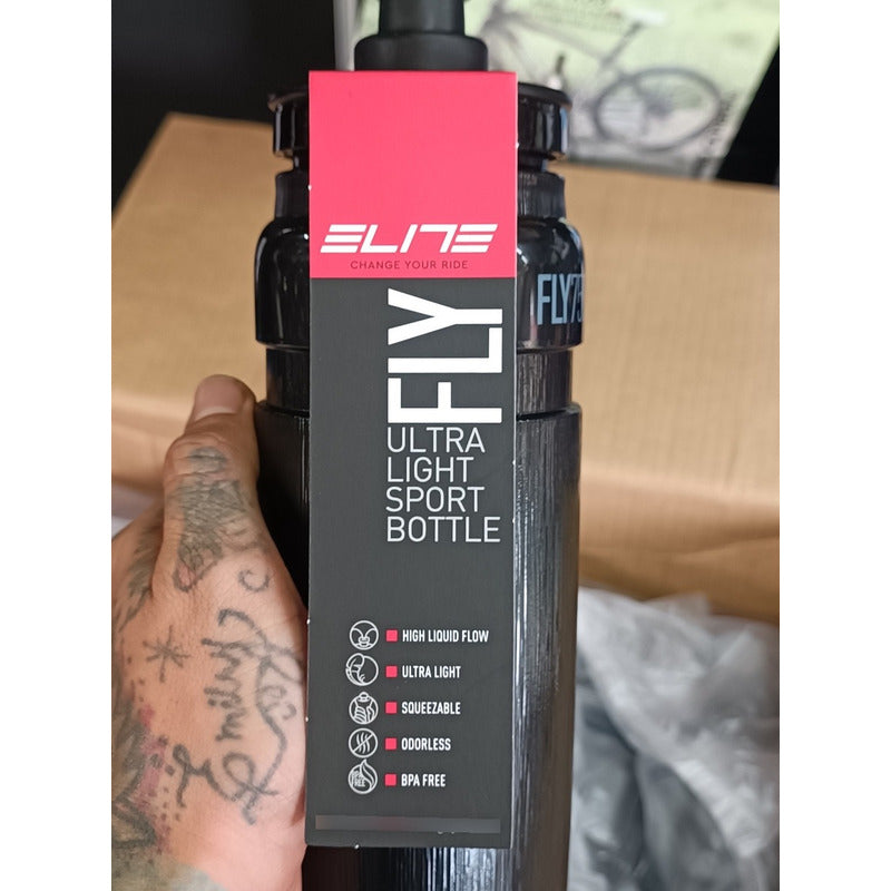 Caramañola Elite Original 750ml Bicicletas Ruta Mtb