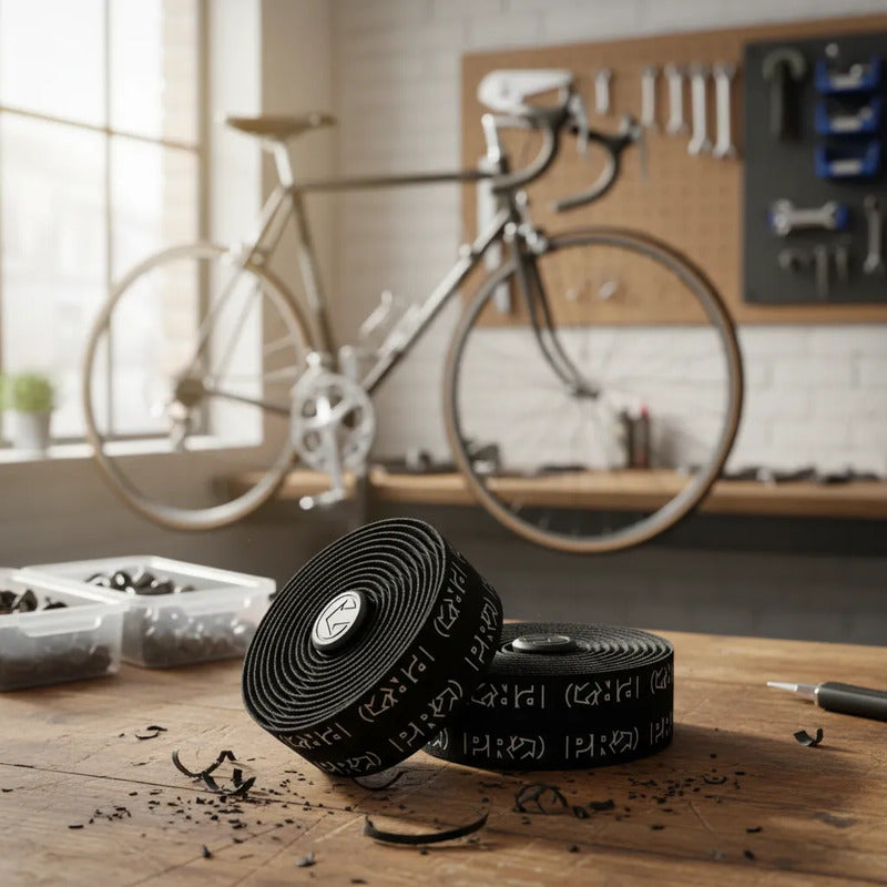 Cintas De Manubrio Ruta Peaked Performance Eva 2.5 Pro Blanco Lisa