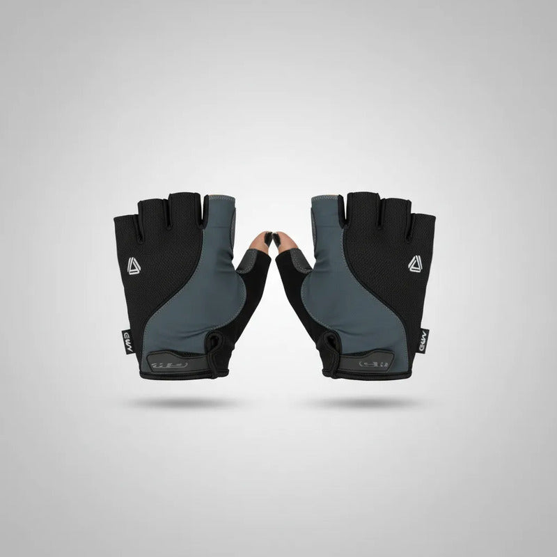 Guantes Corto Ciclismo Gw Bicicletas Ruta Mtb Fluo Negro L