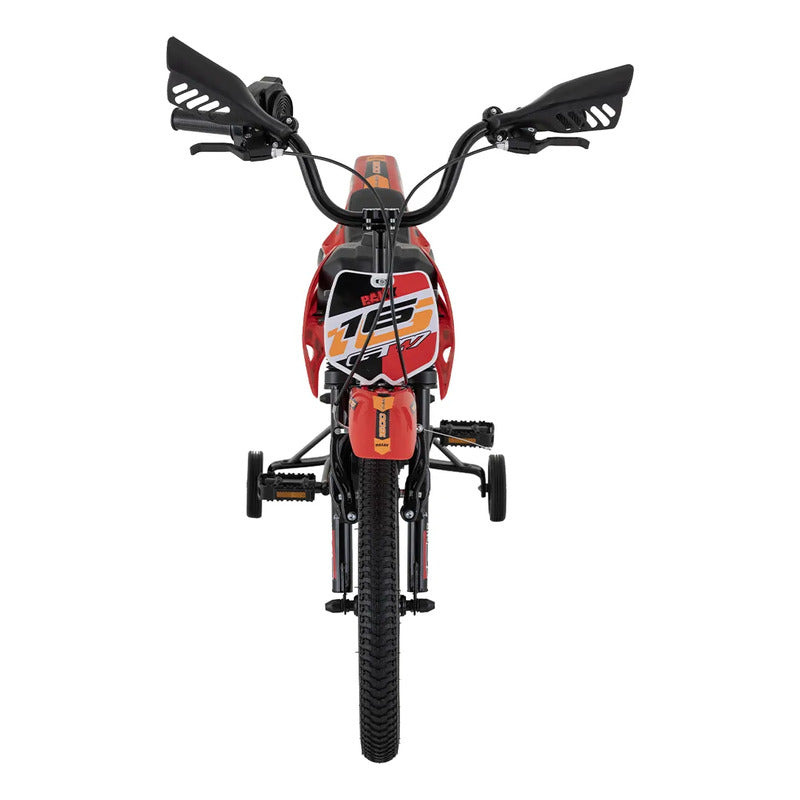 Bicicleta Gw Rally Tipo Moto Rin 16 Rojo Azul 16