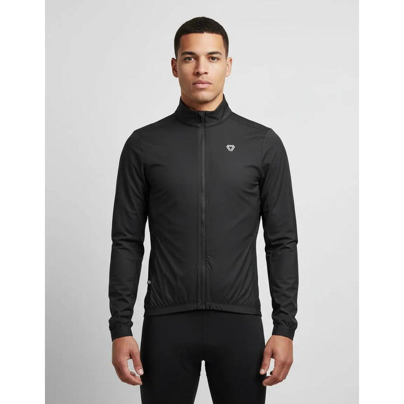 Chaqueta Ciclismo Mtb Ruta Gw Lane Cortavientos Negro M Lisa