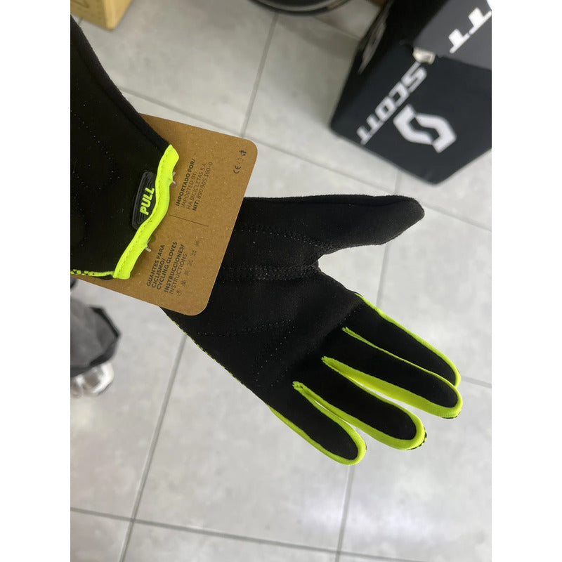 Guantes Gw Pulse Niños Niñas Bicicletas Ruta Y Mtb Verde S