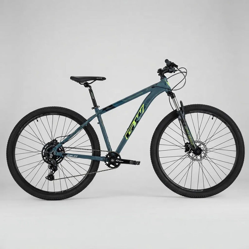 Bicicleta Mtb Gw Zebra Hidraulica 29 2x8 Aluminio Gris Denim 17